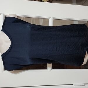 NWT CAbi 6311 Complete Top Classic Navy Size S